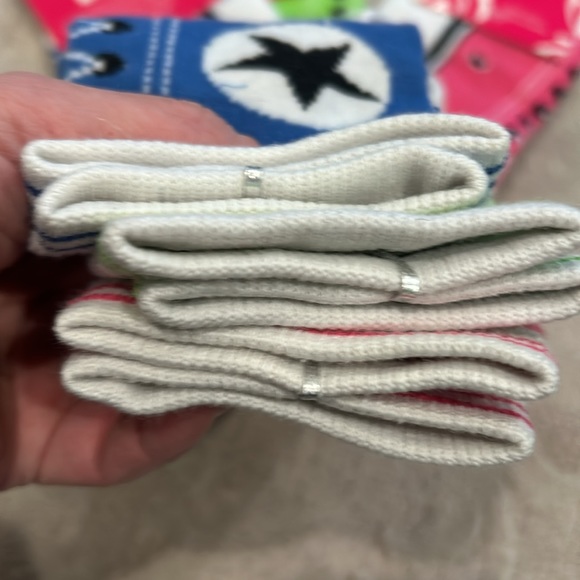 NWT. Converse Sneaker Socks Set of three. Fits shoe size 4-10 (sock size 9-11). - Picture 4 of 4